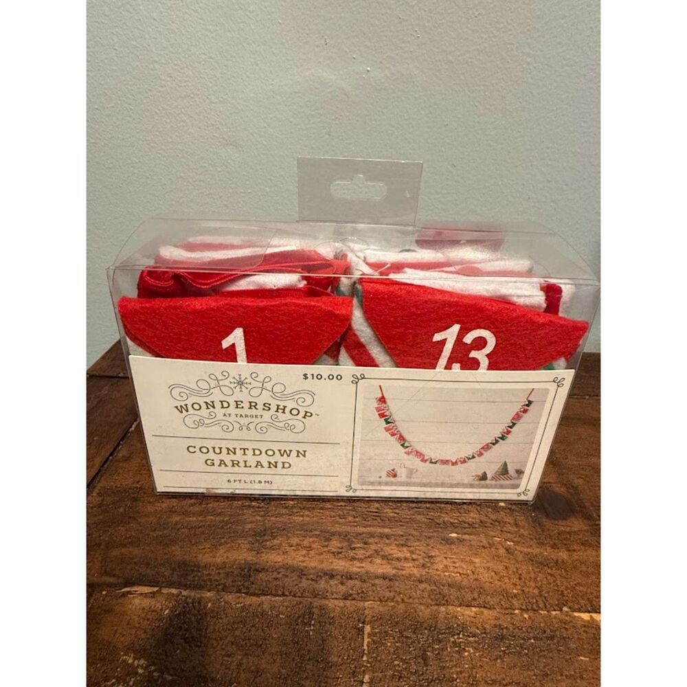 Wondershop Countdown Garland
